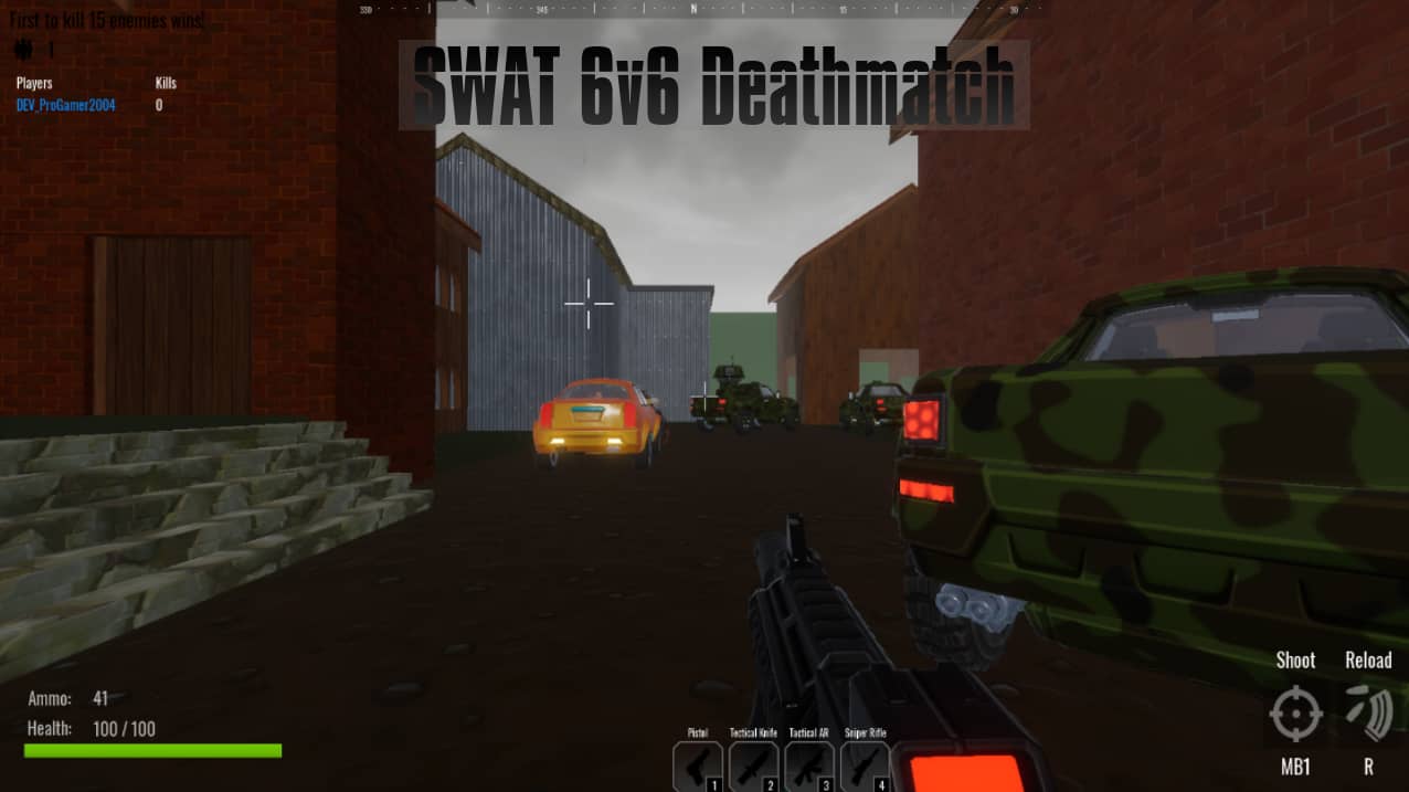 Thumbnail für SWAT 6v6 Deathmatch